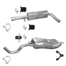 Auspuff +Montagesatz KIT fur VW New Beetle 1.8 20V 2.0  8V Fliessheck  Cabriolet