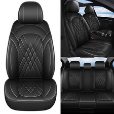 Car For Ford Escape 2007-2023 Faux Leather 5-seat Seat Covers Pad Cushion Set