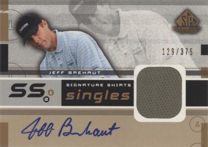 2003 SP Game Used Edition - Jeff Brehaut #F9S-JB - 1 of 1