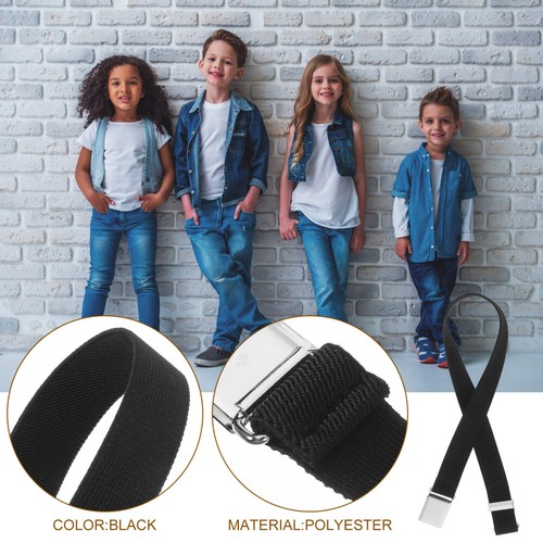 2 Pcs Adjustable Belt Pants Boy Child Toddler Childrens Belts for Boys - Picture 5 of 12