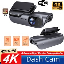 GPS 4K Car Dash Cam Wireless WiFi Front Car DVR Camera Video Recorder G-Sensor