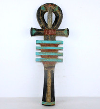 UNIQUE RARE ANCIENT EGYPTIAN ANTIQUE Royal Cobra Ankh Key Of Life (BS)