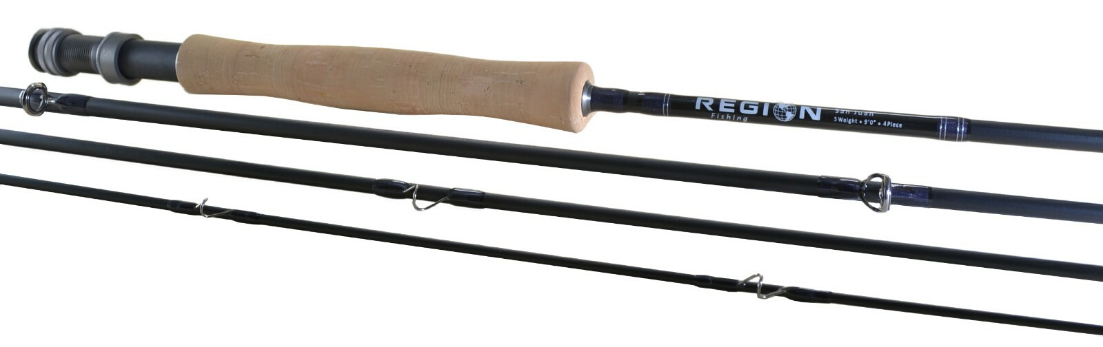 San Juan 5wt 9'4pc Fly Fishing Rod w case --Fast Action --Region Fishing San Juan 5wt 9'4pc Fly Fishing Rod w case --Fast Action --Region Fishing