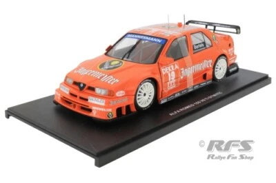 MARKENLOS Alfa Romeo 155 V6 Jägermeister Michael Bartels DTM ITC 1995 1:18 Werk83