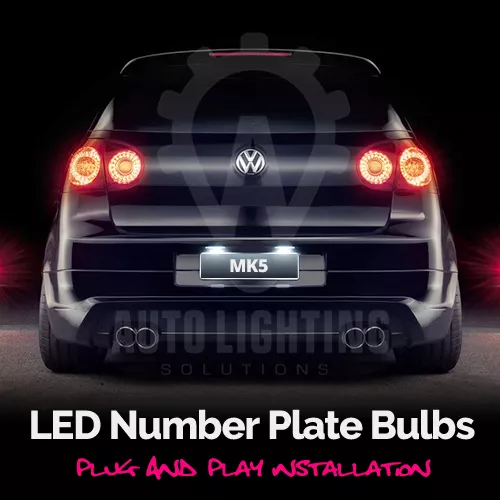 Mk5 golf led hotsell number plate lights