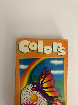 Watch N Learn Colors(VHS 1996)TESTED-RARE VINTAGE COLLECTIBLE
