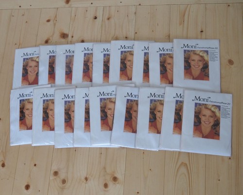 Moni Damen Strumpfhosen 18x Größe 38/40 80er Jahre Konvolut ovp E798 - Bild 1 von 2