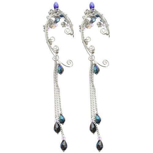 1 Paar Hochzeit Cosplay Fee Ohr Schmuck Ear Cuff Dekorationen