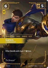 Garen - Commander - 013/024 / English / Near Mint Riftbound — live eBay listing