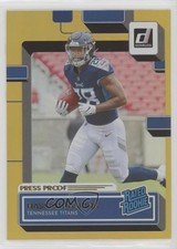 2022 Panini Donruss Rated Rookie Press Proof Premium Hassan Haskins #342 12b5
