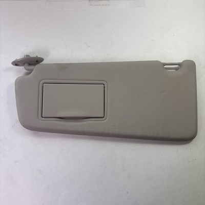 2008-2012 Gray Vinyl Land Rover 2 Driver Left OEM Cleaned/Tested Sun Visor