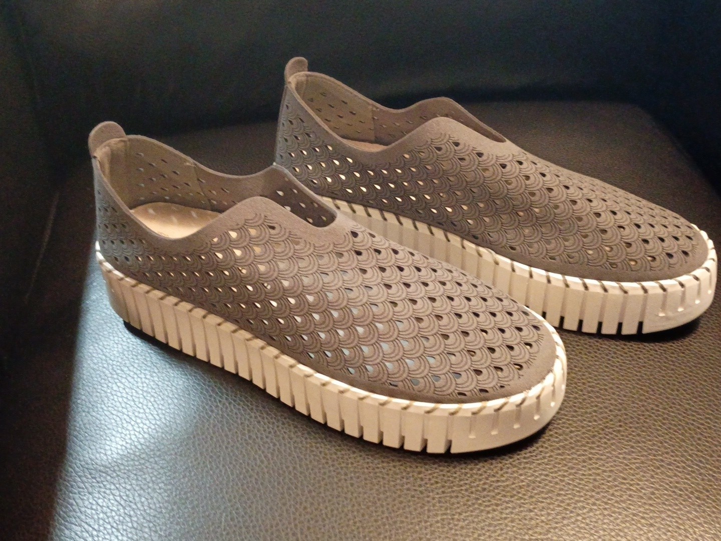 Project Cloud grey Women's Platform Memory Foam  … - image 5