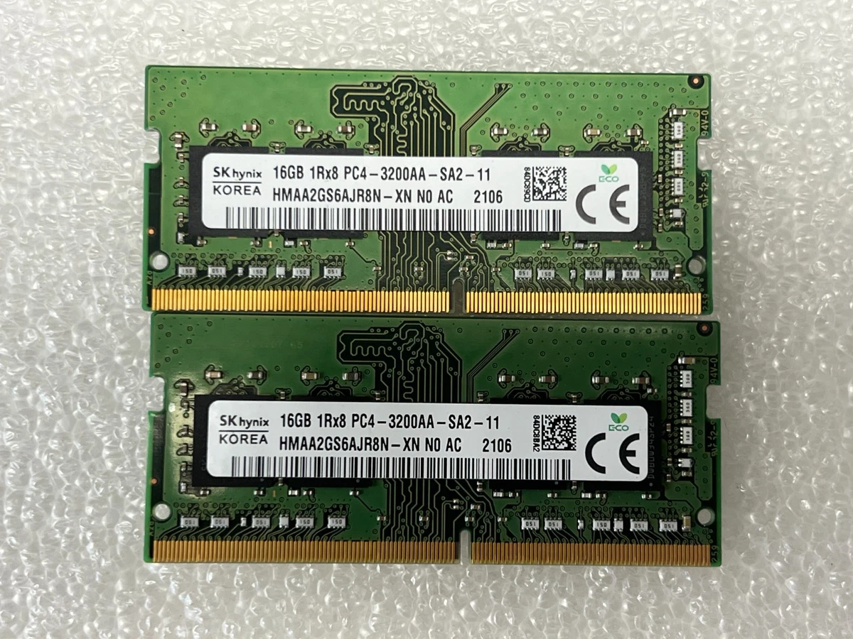 PC4-25600 (DDR4-3200) Bus Speed Computer RAM 16 GB Capacity per
