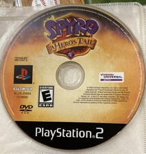 Spyro: A Hero's Tail (Sony PlayStation 2, 2004) PS2 Black Label Disc Only Tested