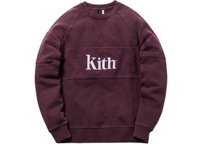 KITH Williams Paneled Crewneck L T-Shirt Used, Oversized Fit