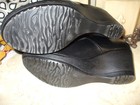 Dansko Shoe Wedge Rosaline Leather Slip On Heels Dress Black Women's EU 38 US 8 — photo 8