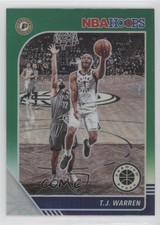 2019-20 Panini NBA Hoops Premium Stock Green Prizm TJ Warren #152 0c6