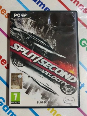 SPLIT SECOND VELOCITY - ITALIAN PC GAME COMPLETE CD NEW 