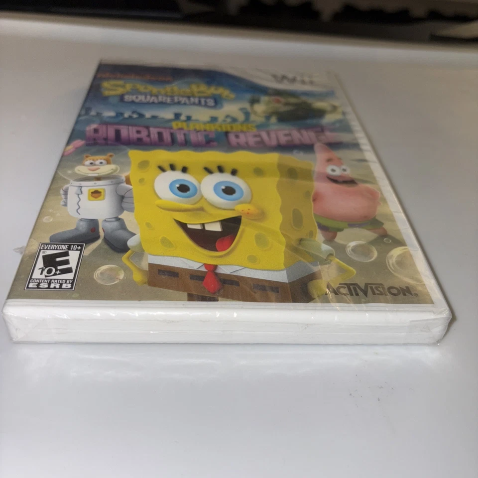 Spongebob Squarepants: Plankton's Robotic Revenge - Nintendo Wii NEW SEALED - Image 2 of 4