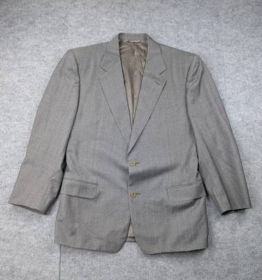 Canali Blazer Men 52R Loro Piana Tasmanian Wool Pinstripe Old Money Quiet Luxury
