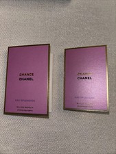 2 Chanel Chance Eau Splendide Eau de Parfum Sample Spray .05oz/1.5ml Each New