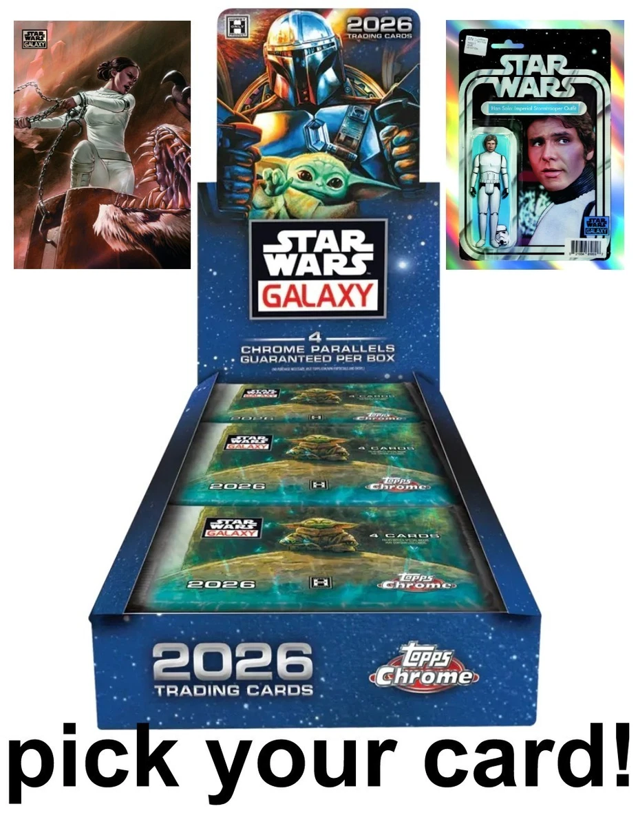 Star Wars Topps Star Wars Galaxy Trading Cards for sale | eBay