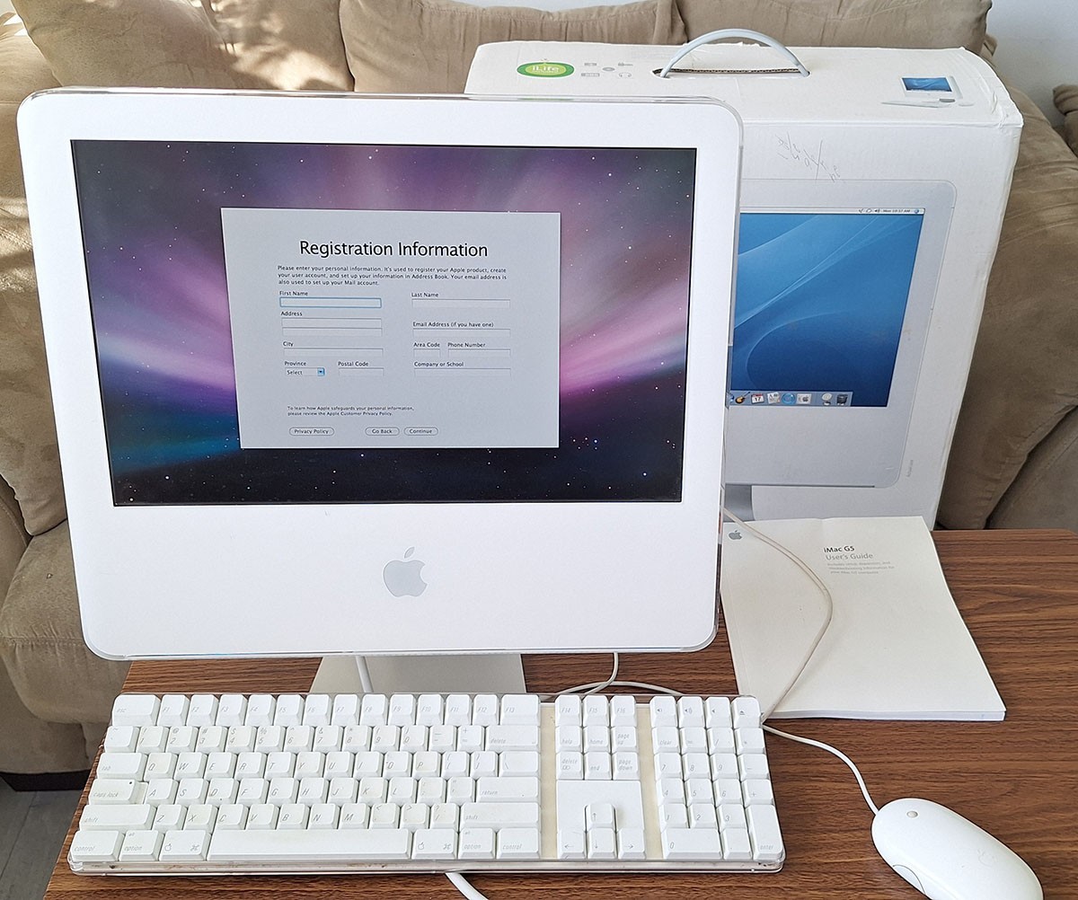 Apple iMac G5 17インチ ⭐Vintage iMac G5 17