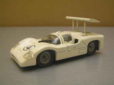 Solido 169 Chaparral 2F white with #4 decals made in France 1/43 scale NM Cond.