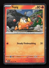 Tepig (Cosmos Holo) 029/217 Carte e Prodotti Vari Pokemon Comune LP