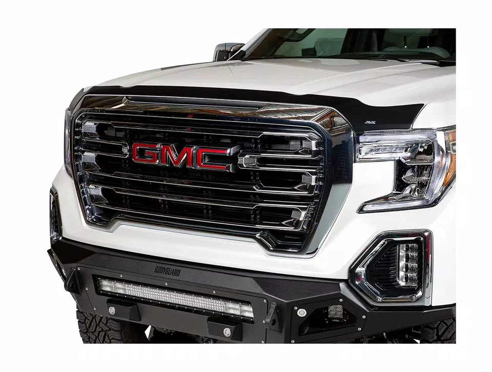 AVS Aeroskin Bug Shield 15-19 GMC 2500/3500 HD Excl Induction Sys, Matte Black Foto 2 de 4