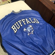 Vintage University at Buffalo Bulls New York Steve & Barry Varsity Jacket
