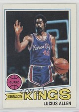 1977-78 Topps White Back Lucius Allen #87 2k3