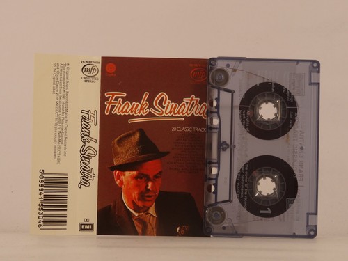 FRANK SINATRA 20 CLASSICS TRACKS (40) 20+ Track Audio Cassette EMI