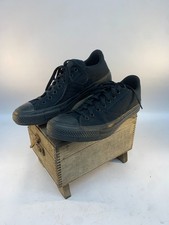 Converse Chuck Taylor All Star OX Triple Black Men  s Size 12   Low Top Sneakers