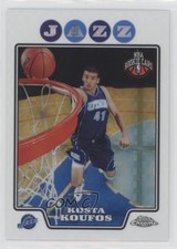 2008-09 Topps Chrome X-Fractor 56/288 Kosta Koufos #202 4xw