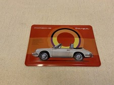 Porsche 911 Targa original Blech Postkarte - Blech Schild