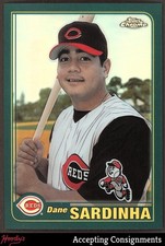 2001 Topps Chrome Traded Retrofractor #T194 Dane Sardinha REDS