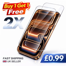 Tempered Glass Screen Protector For iPhone 17, 17 Pro, 17 Pro Max Air Full Cover