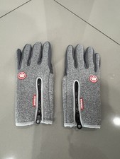 Winds Gloves B-forest Grey Size Small New Women  s