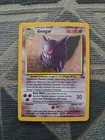 Pokémon TCG Gengar Fossil Holo Card 5/62 Unlimited Rare