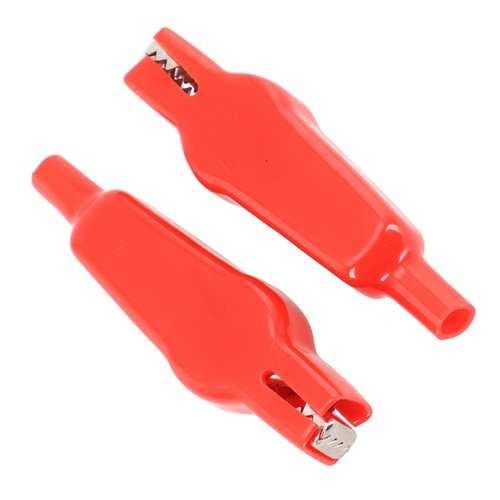 2PCS Clips 20A Sheathed,Electrical Test Leads Crocodile Clips,DIY - Picture 12 of 48