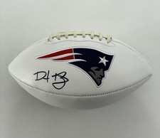 DAVE PORTNOY SIGNED AUTOGRAPH PATRIOTS FS FOOTBALL BARSTOOL SPORTS FOUNDER PSA