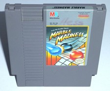 Marble Madness (Nintendo NES Authentic Game) Cleaned Tested Working