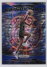 2024 Panini Prizm WNBA Fireworks Blue Pulsar 17/199 Courtney Williams #7 1v7