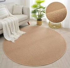 New Large Size Round Circle Rugs Washable Living Room Floor Carpets Non Slip Mat