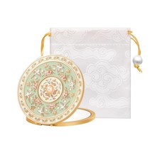 Compact Mini Travel Makeup Mirror Small Purse Pocket Portable Folding Pouch