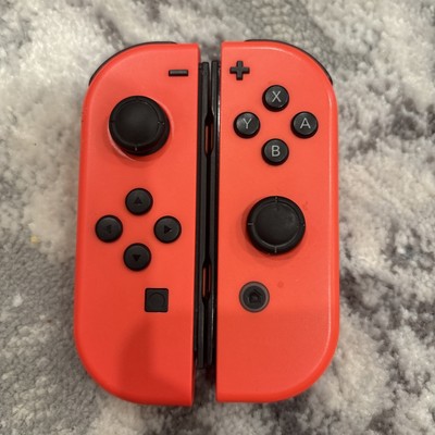 Nintendo Switch Neon Red Joy Con Controllers Tested with straps and grip