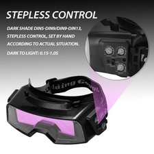 Auto Darkening Welding Goggles for TIG MIG MMA Professional Weld Glasses UK