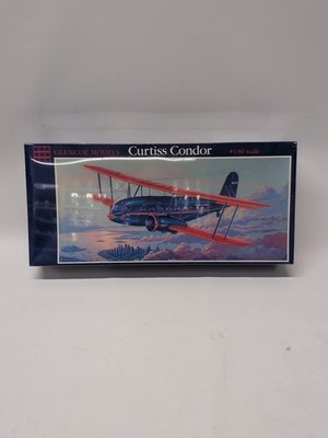 Glencoe Models Curtiss Condor Model Kit 1/81 06101 Factory Sealed New