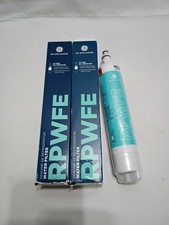 Genuine GE RPWFE Refrigerator Water Filter, New Sealed, w-Chip, Open-Box-2 Pack